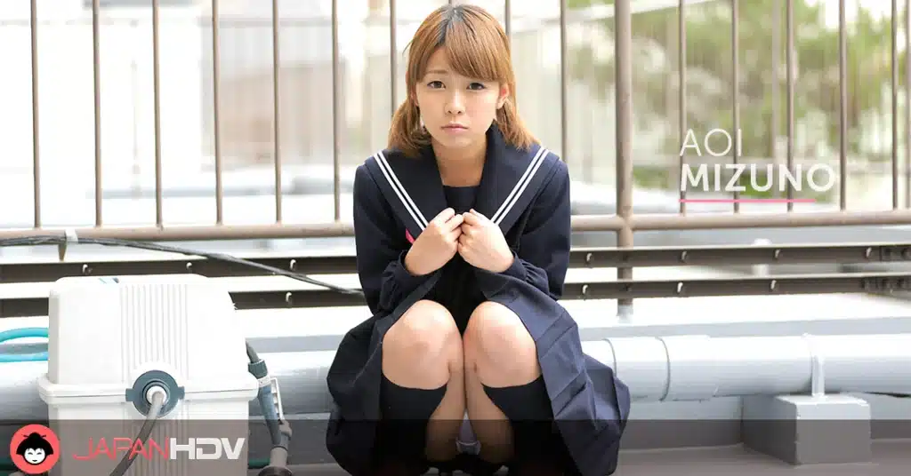 fu sazanami dresses in an old uniform
